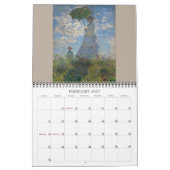 Calendrier Claude Monet 2016 (Feb 2027)