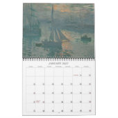 Calendrier Claude Monet 2016 (Jan 2027)