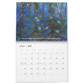 Calendrier Claude Monet à Giverny (Mar 2027)