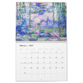 Calendrier Claude Monet à Giverny (Feb 2027)