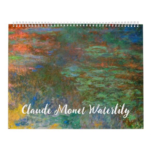 Calendrier Claude Monet Nymphéa (Protection)