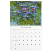 Calendrier Claude Monet Nymphéa (Feb 2027)