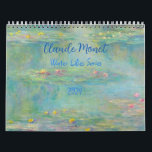 Calendrier Claude Monet Water Lilies Series 2024<br><div class="desc">Claude Monet est un Maître d'Art. Connu comme le Père de l'impressionnisme, Monet est né en France en 1840 et est mort en 1926. Il peignit la nature comme il la percevait. Sa série de nénuphars incarne son amour de la nature et sa fascination pour la lumière qu'il incorpore dans...</div>