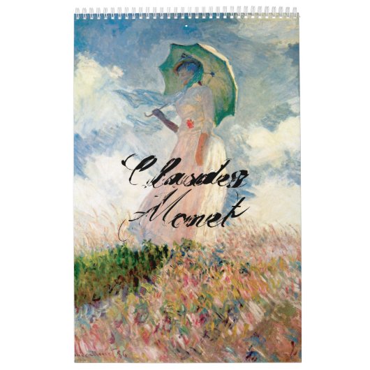 Calendrier Claudes Monet (Protection)