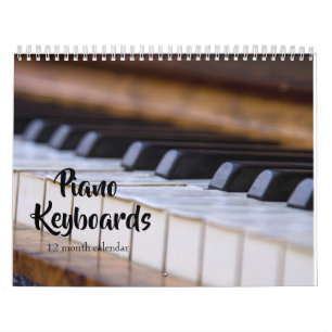 Calendrier Claviers de piano 2025