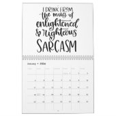 Calendrier Clément déguisé en adulte (Jan 2026)