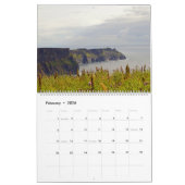 Calendrier Cliffs of Moher 12 points of view (Feb 2026)