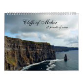 Calendrier Cliffs of Moher 12 points of view (Protection)