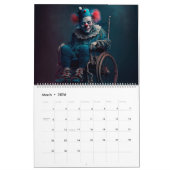 Calendrier  Clown (Mar 2026)