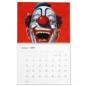 Calendrier Clowns Vintages déplaisants (Jan 2027)