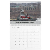 Calendrier (CMT) Monsieur JIM du remorquage marin de Coeymans (Mar 2026)