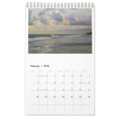 Calendrier Coastal Bliss Photo Calendar (Feb 2026)