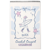 Calendrier Coastal Cowgirl Girly Planner (Protection)