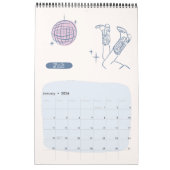 Calendrier Coastal Cowgirl Girly Planner (Jan 2026)