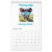 calendrier cochon (Feb 2027)