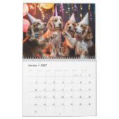 Calendrier Cocker Spaniel (Jan 2027)
