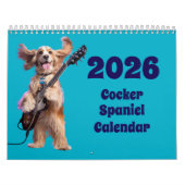 Calendrier Cocker Spaniel Calendar (Protection)