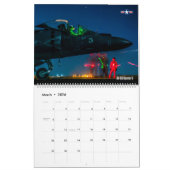 Calendrier COCKPIT DE COMBAT - Cocktails d'avions militaires (Mar 2026)