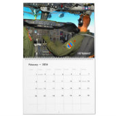 Calendrier COCKPIT DE COMBAT - Cocktails d'avions militaires (Feb 2026)