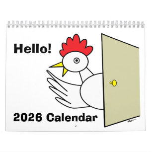 Calendrier Cocky Cartoons 2026 ! Calendrier