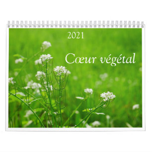 Calendrier Cœur végétal 2021