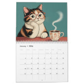Calendrier Coffee Cats (Jan 2026)