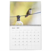 Calendrier Colibri du Michigan (Mar 2027)