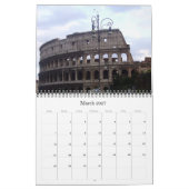 Calendrier colisée 2027 (Mar 2027)
