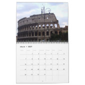 Calendrier colisée 2027 (Mar 2027)
