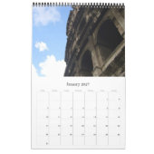 Calendrier Colisée Rome (Jan 2027)