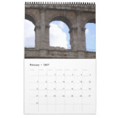 Calendrier Colisée Rome (Feb 2027)