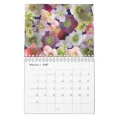 Calendrier Collage de fleurs (Feb 2027)