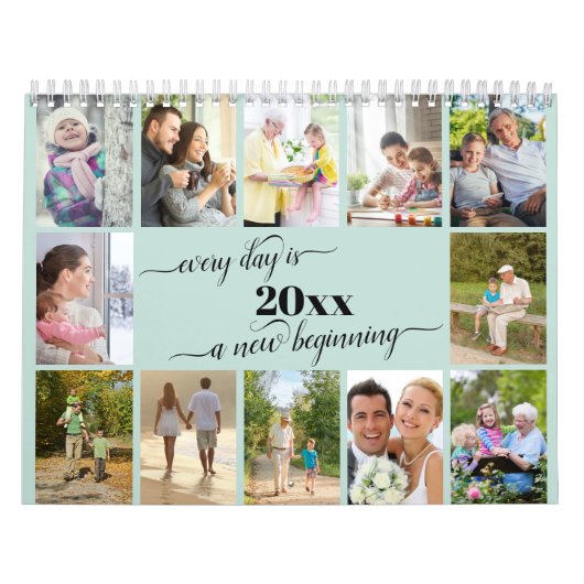 Calendrier Collage de photos 2023 Photo mensuelle et rappels (Protection)