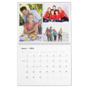 Calendrier Collage de photos de famille personnalisées Calend (Mar 2026)