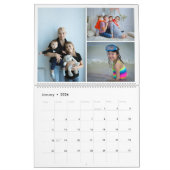 Calendrier Collage de photos de famille personnalisées Calend (Jan 2026)