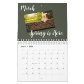 Calendrier Collage photo de famille moderne tendance 2023 (Mar 2026)