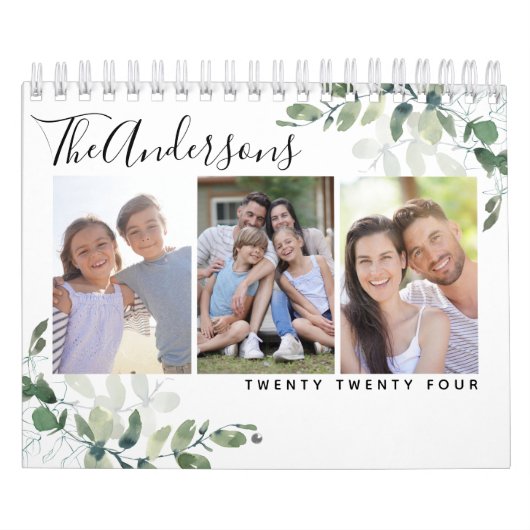 Calendrier Collage photo Eucalyptus (Protection)