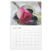 Calendrier collage photo moderne mignon (Jan 2026)