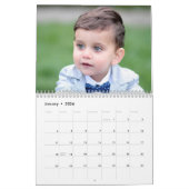 Calendrier Collage photo personnalisé (Jan 2026)
