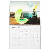 Calendrier Collage - Retro Fiction Calendar (Feb 2027)