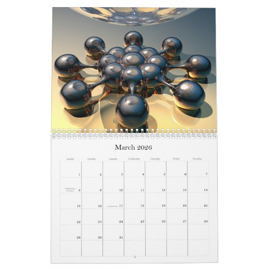Calendrier Collection 3D 2024 (Mar 2026)