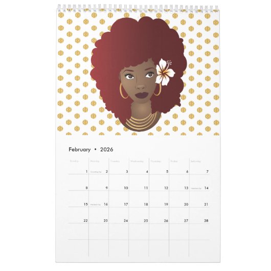 Calendrier Collection beauté naturelle | POIS (Feb 2026)