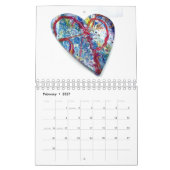 Calendrier Collection d'art Abstraite (Feb 2027)