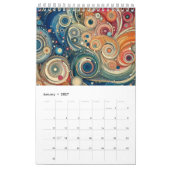 Calendrier Collection d'art Abstraite (Jan 2027)