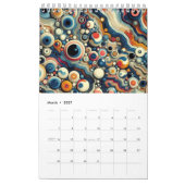 Calendrier Collection d'art Abstraite (Mar 2027)