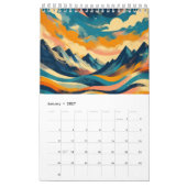 Calendrier Collection d'art Abstraite (Jan 2027)