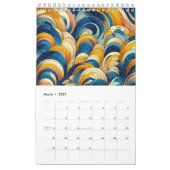Calendrier Collection d'art Abstraite (Mar 2027)