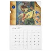 CALENDRIER COLLECTION D'ART FINE DES ANGES MUSICAUX 2015 (Jan 2027)