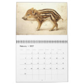 Calendrier COLLECTION D'ART FINE / Dessins Animaux 2016 (Feb 2027)