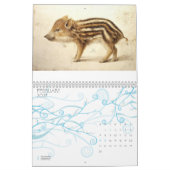 Calendrier COLLECTION D'ART FINE / Dessins Animaux 2017 (Feb 2027)